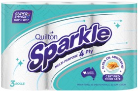 Quilton+Sparkle+Paper+Towel+3+Pack