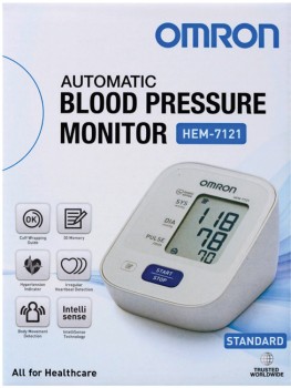 Omron+Automatic+Blood+Pressure+Monitor+HEM-7121