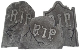 NEW+Tombstone+Set+50cm+Pk+3