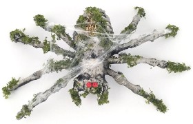 NEW+Spider+Furry+Grey+22cm+Ea