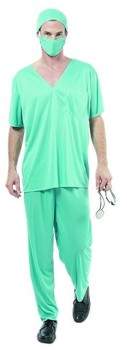 Costume+Surgeon+Adult+Large+Ea