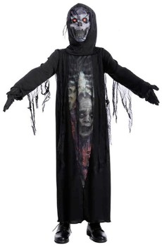 NEW+Costume+Zombie+Reaper+Child+Large+Ea