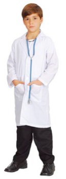 Costume+Doctor+Coat+White+Child+Medium+Ea
