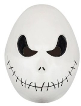 NEW+Mask+Latex+Skellington+Ea