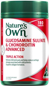 Nature%26rsquo%3Bs+Own+Glucosamine+Sulfate+%26amp%3B+Chondroitin+Advanced+180+Tablets