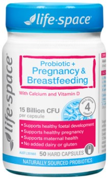 Life-Space+Probiotic+%2B+Pregnancy+%26amp%3B+Breastfeeding+50+Capsules