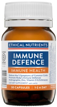 Ethical+Nutrients+Immune+Defence+30+Capsules
