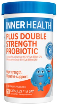 Inner+Health+Plus+Double+Strength+Probiotic+60+Capsules