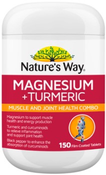Nature%26rsquo%3Bs+Way+Magnesium+%2B+Turmeric+150+Tablets