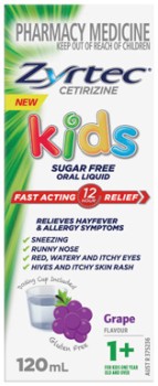 Zyrtec+Kids+Allergy+%26amp%3B+Hayfever+Relief+Grape+Flavour+120mL+Liquid