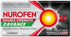 Nurofen+Double+Strength+Zavance+512mg+12+Tablets