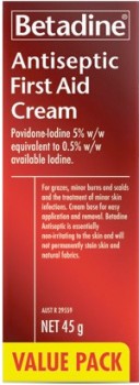 Betadine+Antiseptic+First+Aid+Cream+45g