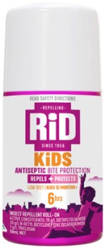 RID+Kids+Antiseptic+Bite+Protection+Insect+Repellent+Roll-On+50mL