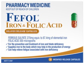 Fefol+Iron+%26amp%3B+Folic+Acid+30+Capsules