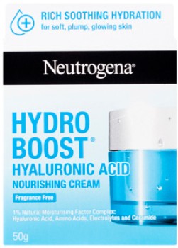 Neutrogena+Hydro+Boost+Hyaluronic+Acid+Nourishing+Cream+50g