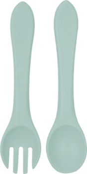Guardian+Silicone+Fork+%26amp%3B+Spoon+Set+Seafoam