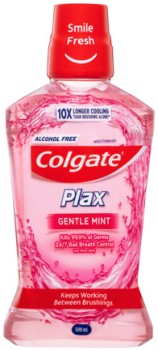 Colgate+Plax+Mouthwash+Gentle+Mint+500mL