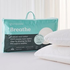 MiniJumbuk+Breathe+Wool+Pillow+2+Pack