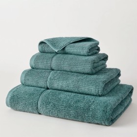 Vue+Combed+Cotton+Ribbed+Bath+Towels