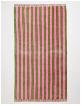 Vue+Reverse+Stripe+Velour+Terry+Beach+Towel