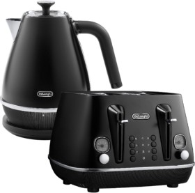 DeLonghi-Distinta-Moments-Kettle-17L-or-Distinta-Moments-4-Slice-Toaster-Sunset-Black on sale