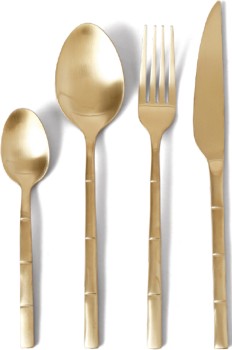 Heritage+24pc+Bamboo+Cutlery+Set