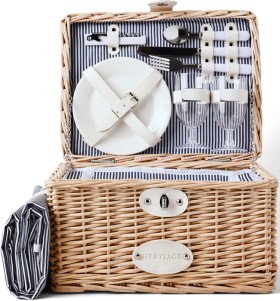 Heritage+Signature+Picnic+Basket+for+2ppl