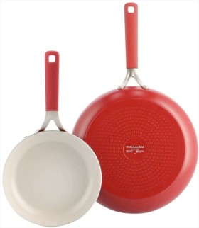 KitchenAid-Aluminium-Twin-Frypan-Set-20-and-28cm on sale