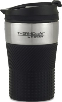 Thermos+Stainless+Steel+Vacuum+Insulated+Travel+Cup+200ml+-+Black