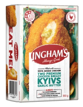 Ingham%26rsquo%3Bs+Garlic+Butter+Chicken+Breast+Kyivs+350g