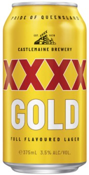 XXXX-Gold-30-Can-Block on sale