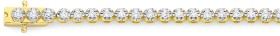 Alora-9ct-Gold-1-Carat-TW-Lab-Grown-Diamond-Tennis-Bracelet on sale
