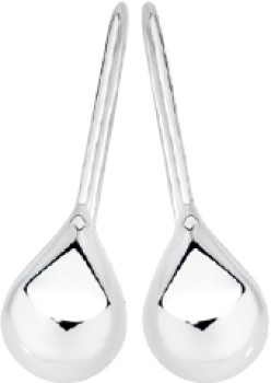 Sterling-Silver-Teardrop-Hook-Earrings on sale