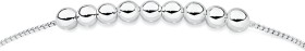 Sterling-Silver-Nine-Bead-Friendship-Bracelet on sale