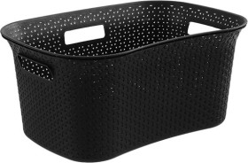 Wicker-Design-Laundry-Basket on sale