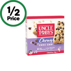 Uncle-Tobys-Muesli-Bars-145-185g-Pk-5-6-Le-Snak-132g-Pk-6-or-Roll-Ups-94g-Pk-6 on sale