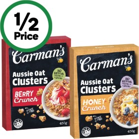 Carman%26rsquo%3Bs+Oat+Clusters+450g
