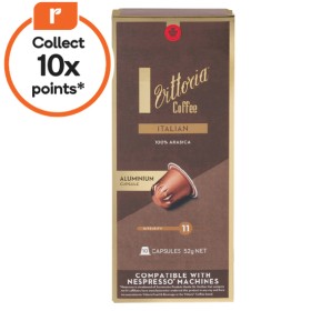 Vittoria+Coffee+Capsules+Pk+10