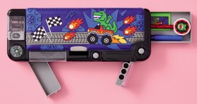 Studymate+Dino+Hard+Shell+Pencil+Case