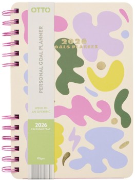 Otto+Medium+Week+to+View+Personal+Goals+Planner+2026+Bright