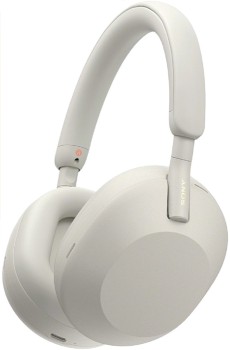 Sony+WH-1000XM5+Wireless+Noise+Cancelling+Headphones+Silver