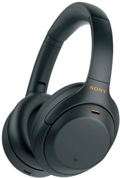 Sony+Noise+Cancelling+Headphones+Black+WH1000XM4