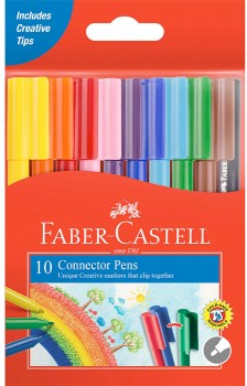 Faber-Castell+Connector+Pens+10+Pack