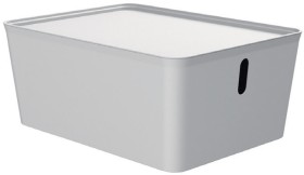 Otto+10L+PET+Modular+Basket+Large+Tall+White