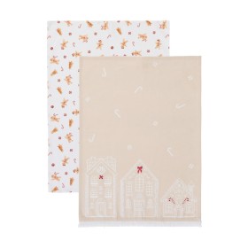 Christmas+Gingerbread+Embroidered+Tea+Towel+2+Pack+by+Pillow+Talk