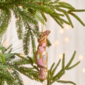 Beaded+Pink+Cockatoo+Hanging+Christmas+Decoration+by+Pillow+Talk