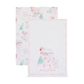 Petite+Ville+Christmas+Tea+Towel+2+Pack+by+Pillow+Talk