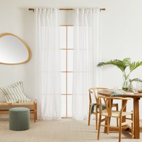 Marina+Sheer+White+Curtain+Set+of+2+by+Habitat