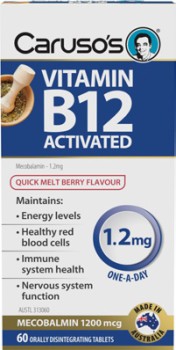 Caruso%26rsquo%3Bs+Vitamin+B12+Activated+60+Tablets