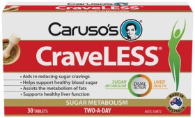 Caruso%26rsquo%3Bs+CraveLESS+30+Tablets
